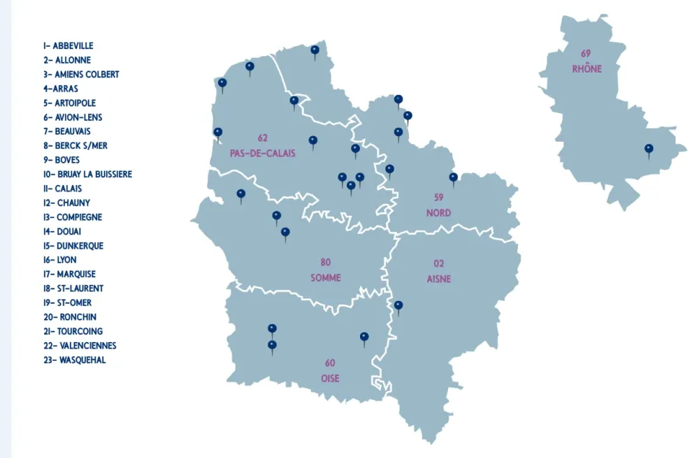 carte argeco-agences